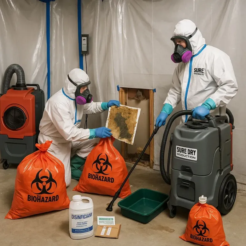 Contaminated Water Handling Protocols process in Kaplan, LA